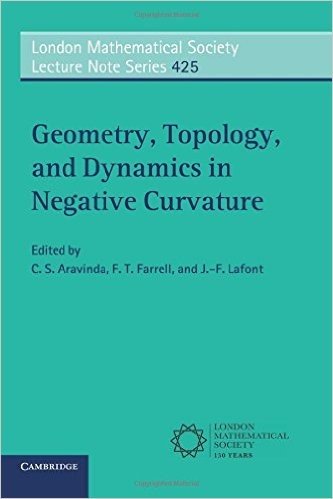 Geometry, Topology, and Dynamics in Negative Curvature