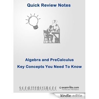 Quick Review: Basic Algebra and Pre-Calculus (Quick Review Notes) (English Edition) [Kindle-editie]