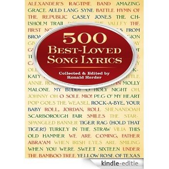 500 Best-Loved Song Lyrics (Dover Books on Music) [Kindle-editie]