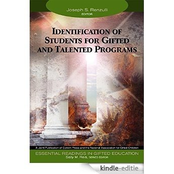 Identification of Students for Gifted and Talented Programs (Essential Readings in Gifted Education Series) [Print Replica] [Kindle-editie]