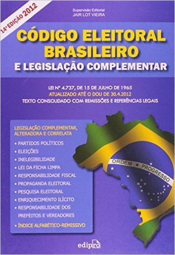 Código Eleitoral Brasileiro E Legislação Complementar