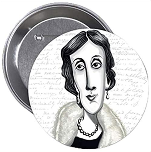 indir Virginia Woolf (Karikatür) - Rozet