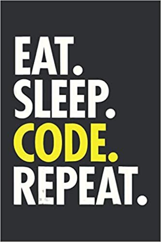 indir EAT SLEEP CODE REPEAT (Daily Fitness Journal): Salt Wrap Daily Fitness Journal, Gift Idea For Computer Lovers