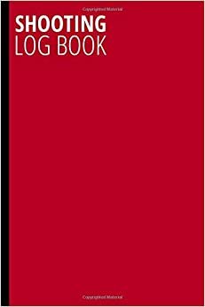 indir Shooting Log Book: Shooting Data Book, Shooting Record Book, Shot Recording with Target Diagrams, Color background is Minimalist Red (Volume, Band 5)