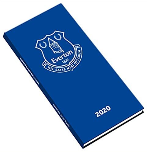 Everton FC Official 2020 Diary - Week to View Slim Pocket format