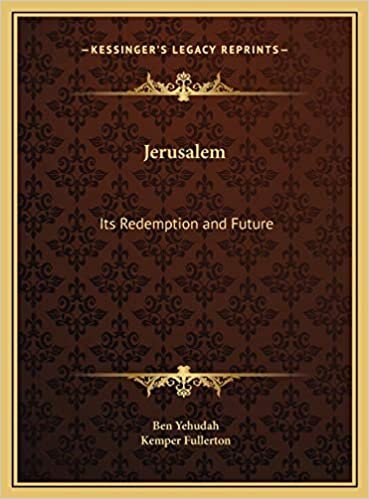 indir Jerusalem: Its Redemption and Future