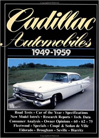 Cadillac Automobiles 1949-1959 (Brooklands Books)