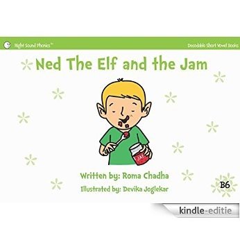 Ned the Elf and the Jam: Every Child's First Phonics Reader (Fun & Easy Decodable Short Vowel Books for K-2 or Dyslexia Book 6) (English Edition) [Kindle-editie] beoordelingen