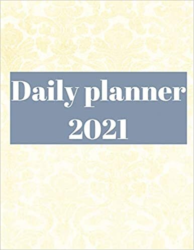 indir 2021 Daily Planner: 12 Month Organizer, Agenda for 365 Days