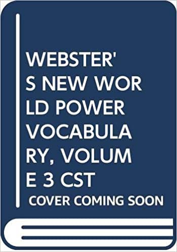 indir Webster&#39;s New World Power Vocabulary: Volume 3