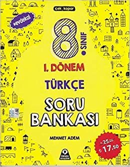 Örnek Akademi 8. Sınıf 1. Dönem Türkçe Soru Bankası 2020-YENİ