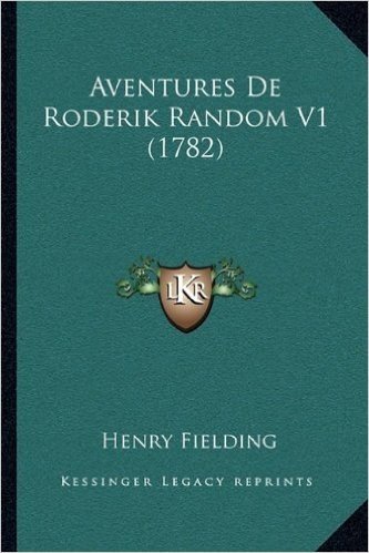 Aventures de Roderik Random V1 (1782)