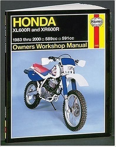 Haynes Honda XL/Xr600r Owners Workshop Manual: 1983-2000 baixar