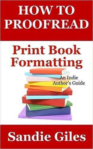 How to Proofread: Print Book Formatting