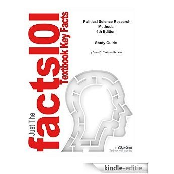 e-Study Guide for Politicsl Science Research Methods, textbook by Janet Buttolph Johnson: Psychology, Educational psychology [Kindle-editie]