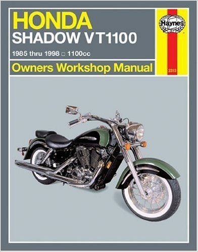 Haynes Honda Shadow Vt1100 Owners Workshop Manual: 1985 Thru 1998