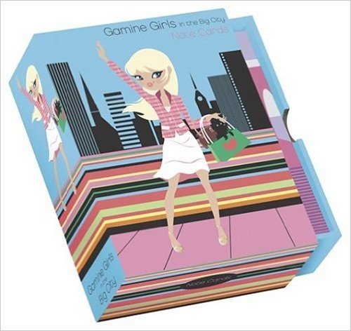 Gamine Girls in the Big City: Note Cards [With 16 Pink Envelopes and 15 Note Cards]