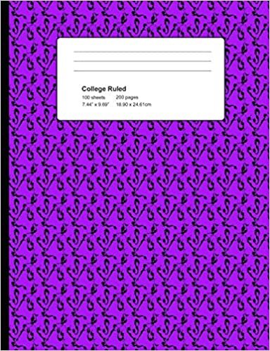 indir College Ruled 200 Pages: Purple Mini Mermaids Composition Notebook, Mermaids College Composition Book, Notebook For Girls That Love Mermaids, Pretty Mermaids Pattern