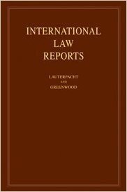 International Law Reports: Volume 135 baixar