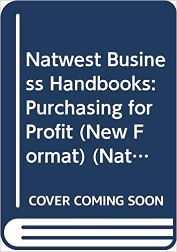 indir Natwest Business Handbooks: Purchasing for Profit (New Format) (NatWest Business Bookshelf)