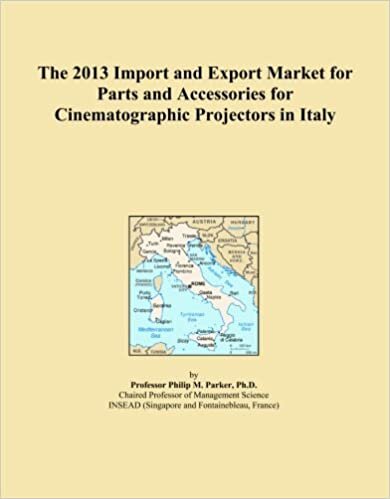 The 2013 Import and Export Market for Parts and Accessories for Cinematographic Projectors in Italy