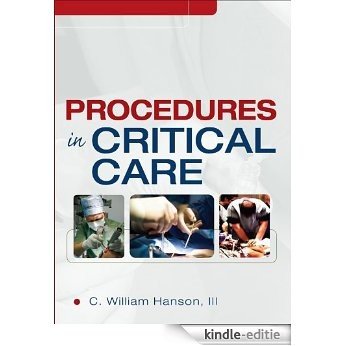 Procedures in Critical Care [Kindle-editie]