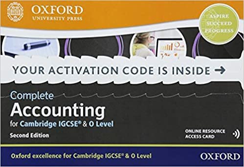 Complete Accounting for Cambridge IGCSE & O Level: Online Student Book