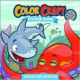 Color Craft Sticker Book: Ocean Exploration