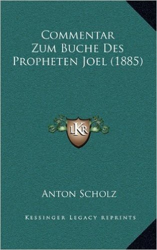 Commentar Zum Buche Des Propheten Joel (1885)