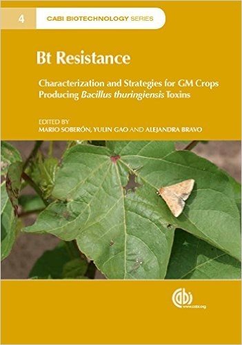 BT Resistance: Characterization and Strategies for GM Crops Expressing Bacillus Thuringiensis Toxins
