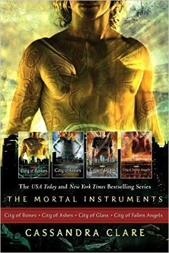 Cassandra Clare: The Mortal Instrument Series (4 books): City of Bones; City of Ashes; City of Glass; City of Fallen Angels (The Mortal Instruments) (English Edition)