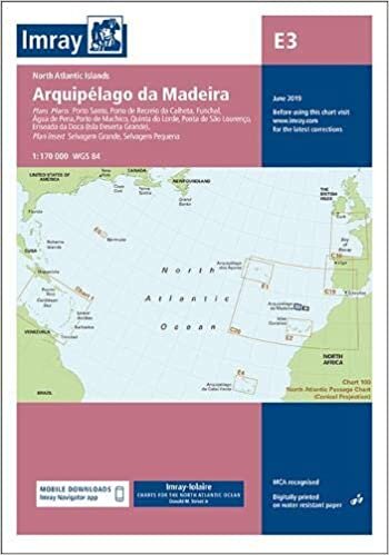 Imray Chart E3: Arquipelago da Madeira (E Series)