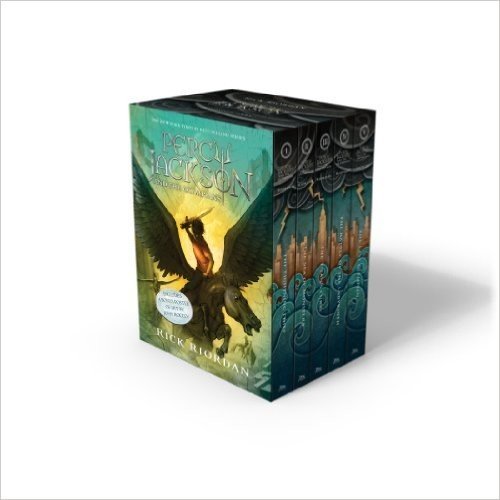 Percy Jackson and the Olympians 5 Book Paperback Boxed Set (New Covers W/Poster) baixar