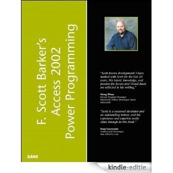 F. Scott Barker's Microsoft Access 2002 Power Programming [Kindle-editie]