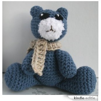 Crochet pattern, Amigurumi denim teddy bear (English Edition) [Kindle-editie]
