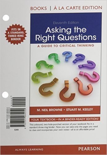 Asking the Right Questions, Books a la Carte Edition Plus Mywritinglab -- Access Card Package