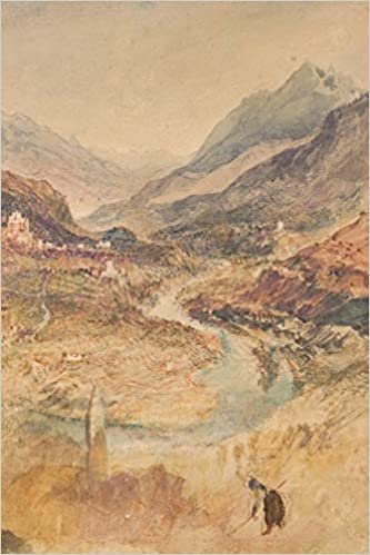 Chatel Argent and the Val d'Aosta from above Villeneuve - A Poetose Notebook / Journal / Diary (100 pages/50 sheets) (Poetose Notebooks)