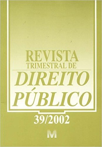 Revista Trimestral De Direito Publico N. 39 baixar