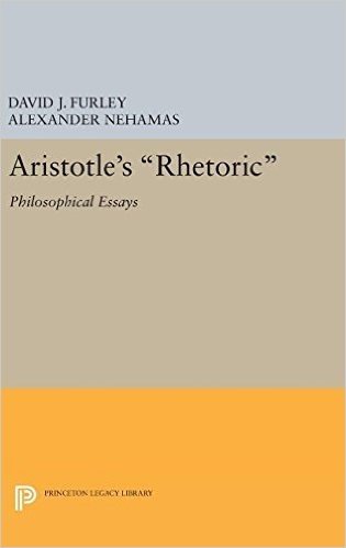 Aristotle's "Rhetoric": Philosophical Essays