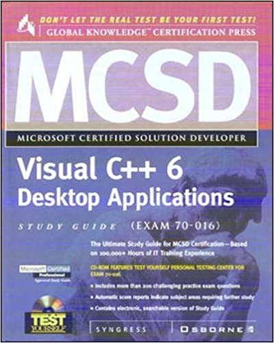 indir McSd Visual C++ 6 Desktop Applications Study Guide: (Exam 70-016)