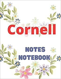 Cornell Notes Notebook: Pretty Metallic Rose Gold Cornell Note Paper Notebook. Cute Girly Large College Ruled Medium Lined Journal Note Taking System for School and University.