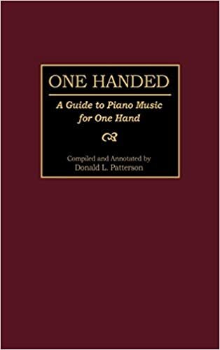 One Handed: A Guide to Piano Music for One Hand (Music Reference Collection)
