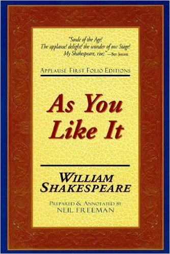 As You Like It: Applause First Folio Editions