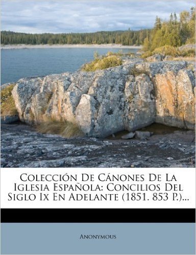 Coleccion de Canones de La Iglesia Espanola: Concilios del Siglo IX En Adelante (1851. 853 P.)...