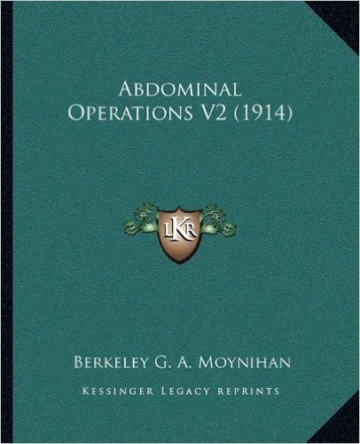 Abdominal Operations V2 (1914) baixar