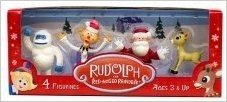 Rudolph Figurines 4 Pack #2..