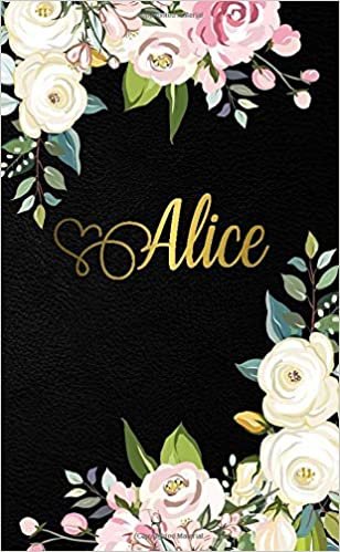 indir Alice: Pretty 2020-2021 Two-Year Monthly Pocket Planner &amp; Organizer with Phone Book, Password Log &amp; Notes | 2 Year (24 Months) Agenda &amp; Calendar | Floral &amp; Gold Personal Name Gift for Girls &amp; Women