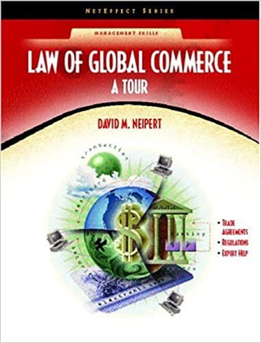 Law for Global Commerce: A Tour (NetEffect Series)