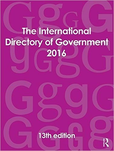 The International Directory of Government 2016 baixar