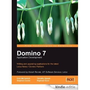 Domino 7 Lotus Notes Application Development [Kindle-editie]